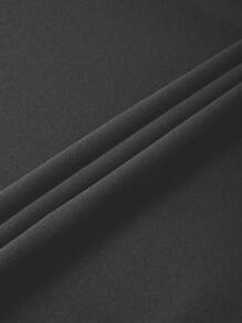 SHEIN Unity 女式高领收腰 A 字形连衣裙，时尚百搭的办公室服装