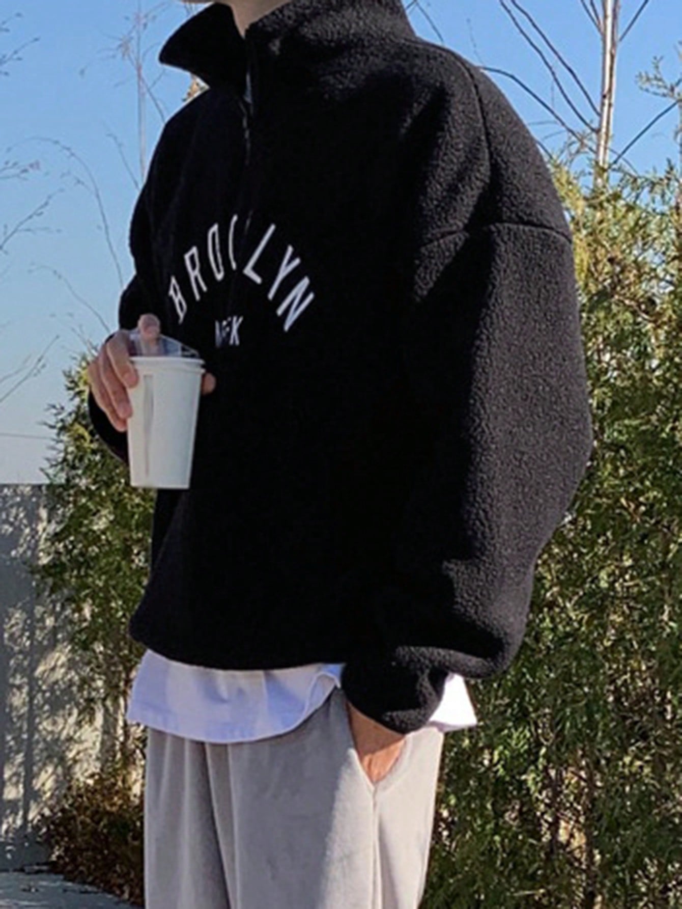 بلوزة رجالية بطبعة حرفية، خريفية