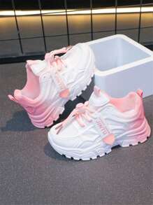 Kids' Casual Breathable Sports Shoes - Pink - View 4
