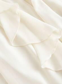 SHEIN MOD Plus Size Women Apricot Color Ruffled Lantern Sleeve Dress,Fall Women Dresses, Clothes,Renaissance Fair,Homecoming Dresses,Fall Wedding Guest Dress,Brunch Women Outfit,Pirate Dress,Fall Women Clothes Dress,Graduation Dress,Corset Dress For Women