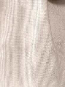 Chiquease Women Spring/Autumn Loose Solid Color Drop Shoulder Long Sleeve Pocket Casual Jacket - Apricot - View 7