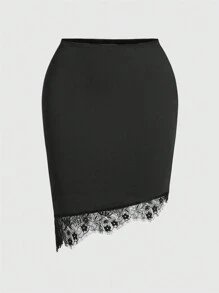 Forever 21 Vacation Black Lace Patchwork Sexy Hottie Two-Piece
