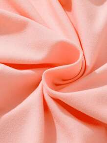 SHEIN Vintaside Kids Baby Girls' Lovely Letter & Heart Printed Comfortable Casual Ruffle Playsuit With Ruffle Hem, Summer