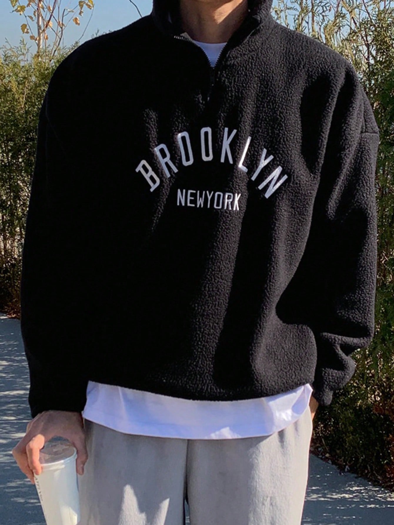 بلوزة رجالية بطبعة حرفية، خريفية