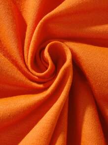 SHEIN Teen Girl Elastic Waist Halloween Bat Printed Sweatpants With Color Block Design, Spring Autumn Clothes, For Halloween Party - Multicolor - View 5