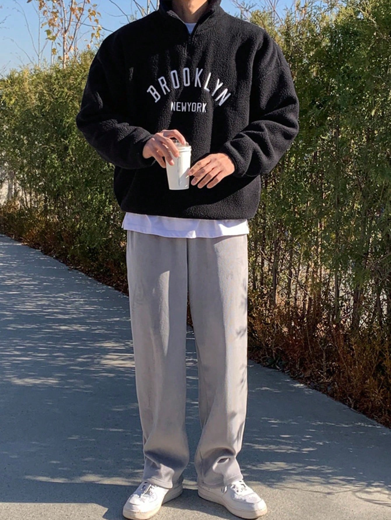 بلوزة رجالية بطبعة حرفية، خريفية