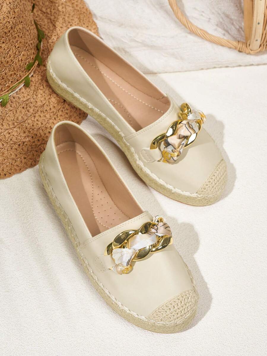 Styleloop Women's Stylish & Versatile Casual Thick-Soled Shoes Fall - Apricot - View 1