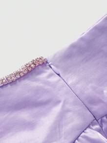 Forever 21 Cute Purple Party Lady Two-Piece Set - Purple - View 5