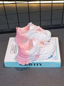 Kids' Casual Breathable Sports Shoes - Pink - View 5