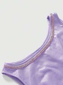 Forever 21 Cute Purple Party Lady Two-Piece Set - Purple - View 4