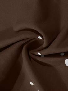 PAVTROS Manfinity Streetrush Men's Street Style Flame Print Flare Sweatpants - Coffee Brown - View 4