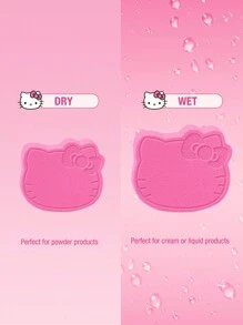 HELLO KITTY AND FRIENDS | SHEIN 10pcs/Pack Cute Expandable Makeup Sponges, Multi-Functional - Pink - View 5