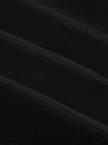 SHEIN MOD Faux Fishbone Design One Shoulder Romantic Dress