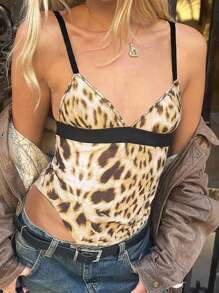 SHEIN ICON Women Slim Fit Sleeveless Bodysuit In Solid Color For Casual Vacation
