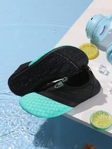 儿童轻便透气网底沙滩鞋、瑜伽鞋、游泳鞋，夏季款 - 綠色 - 查看 5