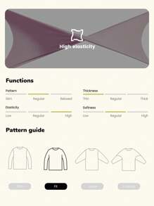 SHEIN Langarm Mädchen T-Shirt im Outdoor Freizeitstil für den Herbst, Kontrasfarbige Blockdesign Camping Musterung, bequemer, atmungsaktiver, weicher Stoff, geeignet für Outdoor-Aktivitäten, Camping, Stadtbummel - Verschiedenfarbig - Übersicht 4