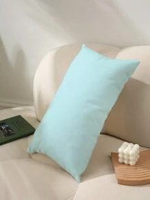 1 件现代简约摩洛哥蓝色双面印花装饰枕套，无枕芯枕套，适用于沙发和客厅