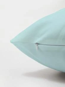 1 件现代简约摩洛哥蓝色双面印花装饰枕套，无枕芯枕套，适用于沙发和客厅