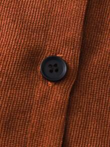 2pcs/Set Teen Girl Casual/Work Ribbed Knit Dress And Long Sleeve Top Set, Autumn/Winter