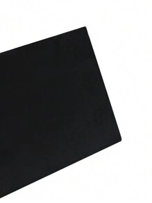 Calvornis Men's Long Sleeve Letter Print Polo Collar Commuter Shirt, Spring Autumn - Black - View 4