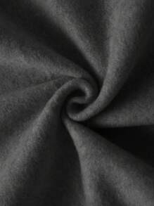 INAWLY 女士休闲字母图案圆领长袖卫衣，长袖套头衫，秋季款 - 深灰色 - 查看 3