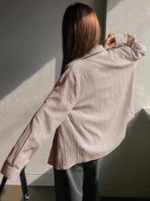 DAZY Blusa suelta y casual de uso cotidiano para mujer, primavera y verano