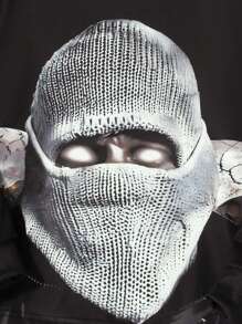 SHEIN Tween Boy Cool Character Graphic Print Hooded Sweatshirt Jacket - Black - View 4