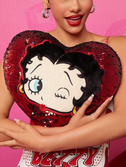 Betty Boop レア フィギュア ハート型クッション 1722946044de9e7191f1c8fb2dacf8