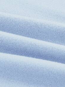 SHEIN EZwear 3 件大码女式黑色、白色和蓝色短袖短款休闲修身 T 恤，适合夏季 - 彩色 - 查看 8