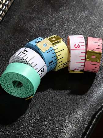 3 stks willekeurige kleur zachte meetlint