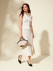 CUCCOO BASICS 女士鞋 简约优雅尖头黑色露跟细高跟鞋 夏季度假鞋 夏季促销 优雅高跟鞋 返校鞋 大学生鞋 圣诞节 秋季 新年 假期 - 黑色 - 查看 9