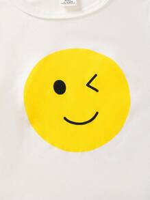 3pcs/Set Cute Printed Long Sleeve Casual Tops For Baby Girls - Multicolor - View 3