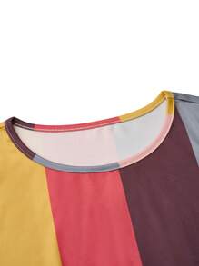 SHEIN LUNE Vestido sin mangas para mujeres - Multicolor - Ver 4