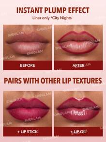 SHEGLAM Lip Facts 唇線筆-Solo Dance 奶油霧面唇線筆 高色素 不易褪色 絲般柔滑 霧面輪廓 色調唇妝 品牌 美容 化妝 化妝品 適合女性與女孩 完美搭配夏季春季 Y2K 時尚 流行 生日 母親節禮物 假期 派對準備就緒 最佳顏色 - Solo Dance - 查看 8