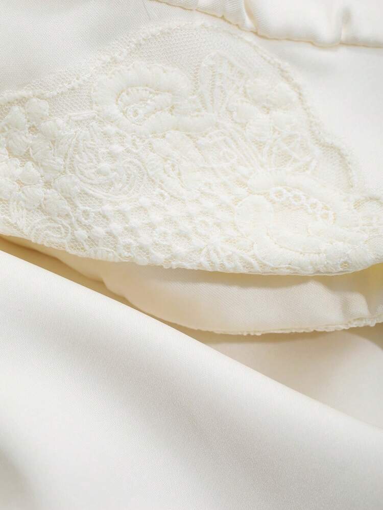 Women Lace Patchwork Mini Dress, Birthday Prom Dress Sundress, Fall Clothes Elegant Women Dress