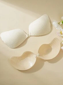 2pcs/Set Mango Decal Sticker + Angel Wing Nipple Cover Boob Pads Combo - Beige - View 2