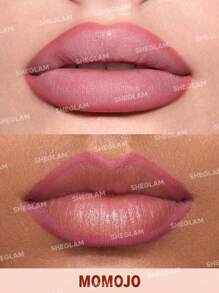 SHEGLAM Lip Facts Lip Liner-Momojo Creamy-Matte Lip Liner Pencil High Pigment Not Easyto Fade Silky Smooth Matte Contour Tint Lip Makeup Lip Combo Brand Beauty Makeup Face Paint Cosmetic For Women Girls Perfect For Winter Spring Ideal For Y2K Fancy Fashion Suitable For Birthday Valentine'S Day Gift Rave Party Ready Best Color - Momojo - View 3