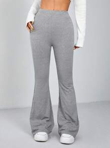 SHEIN PETITE 3 Gói Trang Bị Dây Đàn Hồi Eo Đàn Hồi Eo Loe Phù Hợp Với Skinny Quần Nữ - Nhiều màu - Xem 9