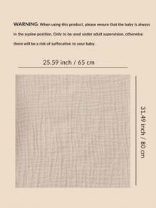 3 piezas de mantas de muselina de colores múltiples para envolver a bebés, cubierta para protector de cochecito, manta de amor para bebé en el Día de San Valentín - Multicolor - Ver 5