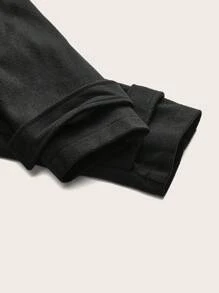 Flirla 加大码纯色荷叶边蝴蝶结时尚优雅长款羊毛斗篷