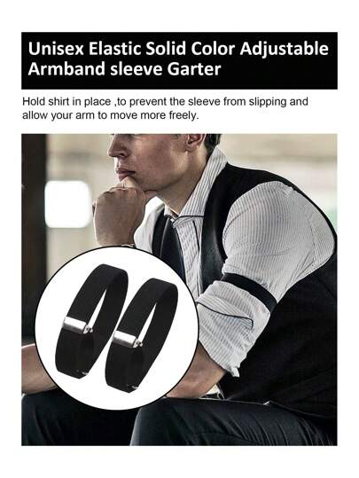 Men's Creative Fashion Customized Practical Shirt Sleeve Strap Cuff