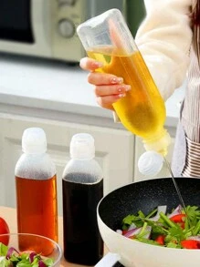 1pc Clear Oil Dispenser - trắng - Xem 1