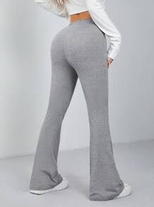 SHEIN PETITE 3 Gói Trang Bị Dây Đàn Hồi Eo Đàn Hồi Eo Loe Phù Hợp Với Skinny Quần Nữ - Nhiều màu - Xem 6