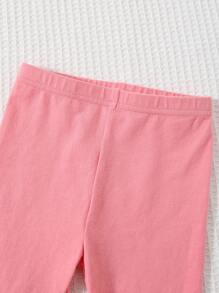 Cozy Pixies 2pcs Baby Girl Floral Print Crew Neck Long Sleeve Sweater And Pants Clothes Set