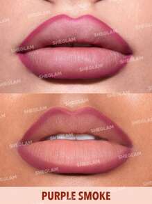 SHEGLAM Lip Facts Lip Liner-Purple Smoke Creamy-Matte Lip Liner Pencil High Pigment Not Easyto Fade Silky Smooth Matte Contour Tint Lip Makeup Graduation Birthday Holiday Summer Fall Autumn Y2K Fancy Fashion Women Brand Makeup Cosmetic Beauty Party Beach Travel Camping Outdoors School Campus Trip Festivals Decor Gift Present Rose Girl Cosplay Best Color Charm Vibe