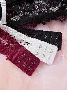 3 件套女士无钢圈运动文胸组合内衣 - 彩色 - 查看 5