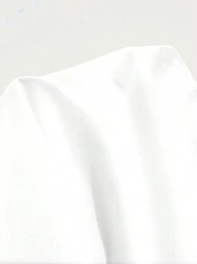 SHEIN Lady Holiday Dresses Wedding Guest Dress Women's Dresses Summer Women Dresses Holiday Leisure Long Suspender Dress - White - View 7