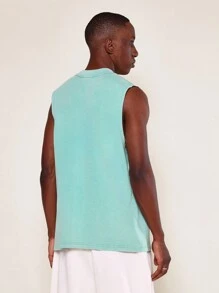 SUMWON Camiseta sin mangas de atletismo, que absorbe la humedad, para entrenamiento, con diseño del Día de San Patricio, casual, para usar en el gimnasio, camiseta de rendimiento con amuleto de la suerte