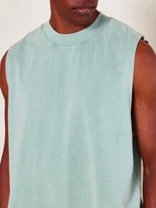 SUMWON Camiseta sin mangas de atletismo, que absorbe la humedad, para entrenamiento, con diseño del Día de San Patricio, casual, para usar en el gimnasio, camiseta de rendimiento con amuleto de la suerte