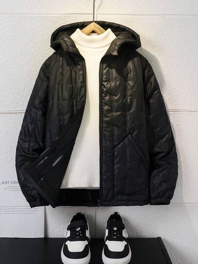 Tween Boys' Mid-Length Casual Jacket Suitable For Fall/Winter, Outdoor & School Wear